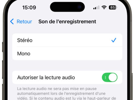 Image article iOS 18 ajoute un réglage pour la lecture audio lors de l’enregistrement d’une vidéo