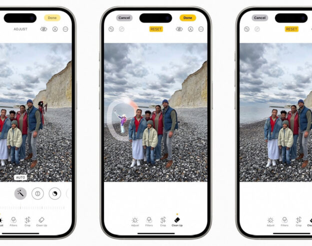 iOS 18.1 Application Photos Supprimer Objet Personne Avec IA