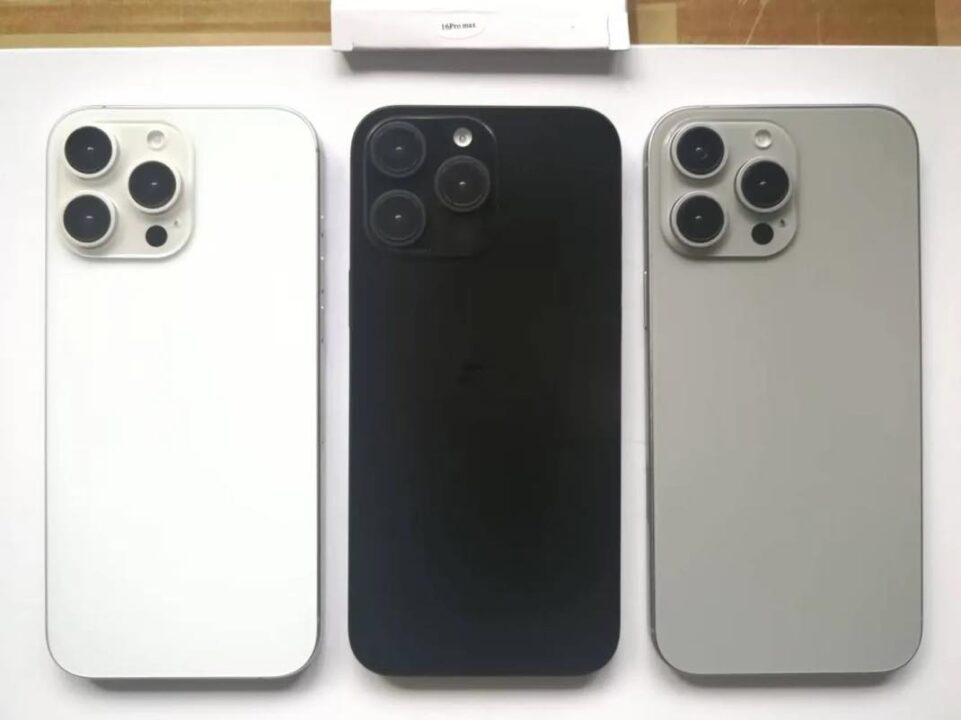 iPhone 16 Pro leak coloris