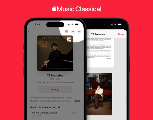 image de l'article Apple Music Classical ajoute des milliers de livrets (booklets) aux albums