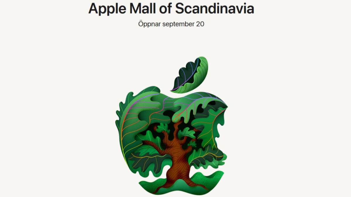 Apple Store Mall of Scandinavia Stjarntorget Suede