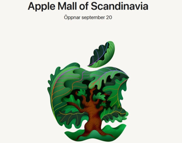 Apple Store Mall of Scandinavia Stjarntorget Suede