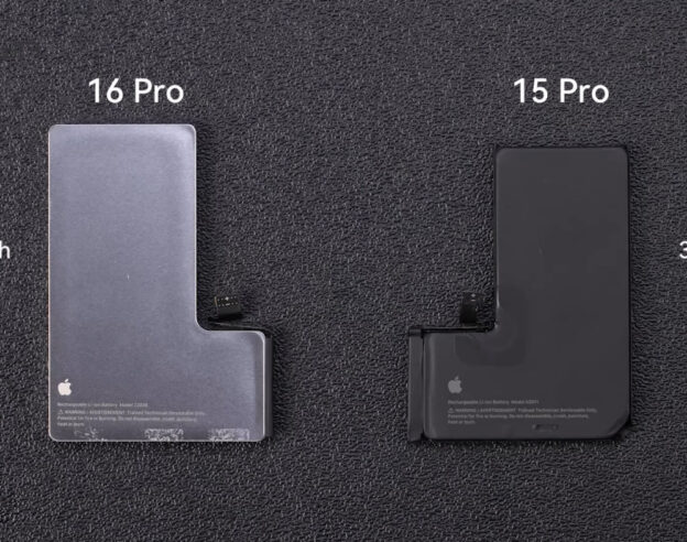 Batterie Metal iPhone 16 Pro vs 15 Pro