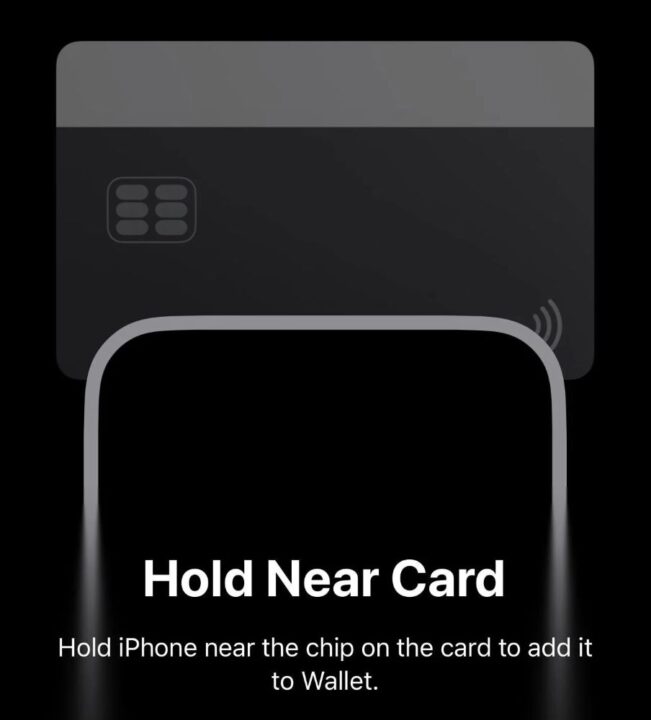 iOS 18 Beta Tap to Proivison Cartes