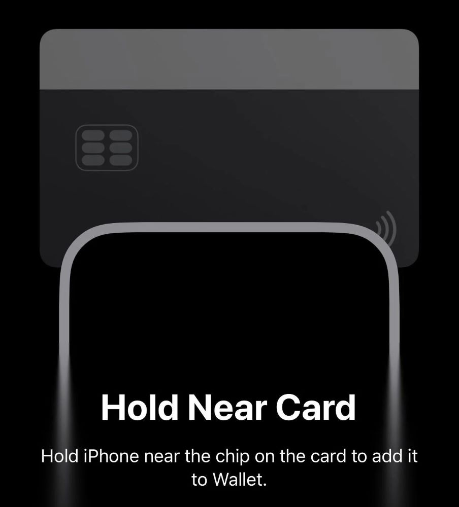 iOS 18 Beta Tap to Proivison Cartes