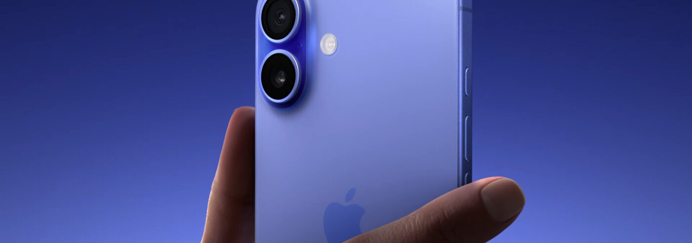 iPhone 16 Bleu Outremer Arriere Capteurs Photo Prise En Main