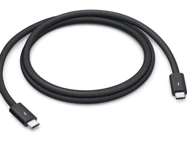 Image Apple met en vente un câble Thunderbolt 5 pour les Mac M4