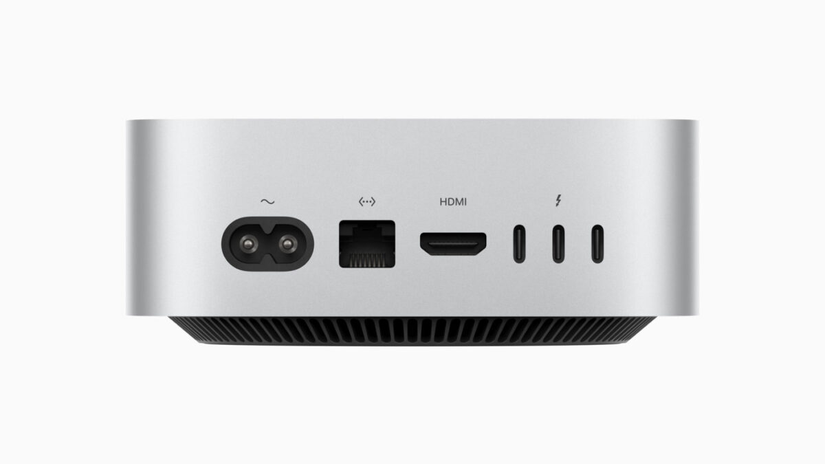 Mac mini M4 Arriere