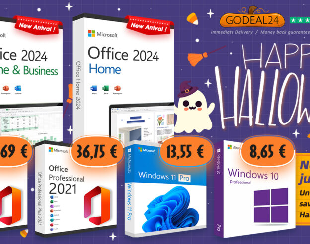 image de l'article Microsoft Office (Word, Excel,…) à partir de 30€ pour Halloween chez Godeal24