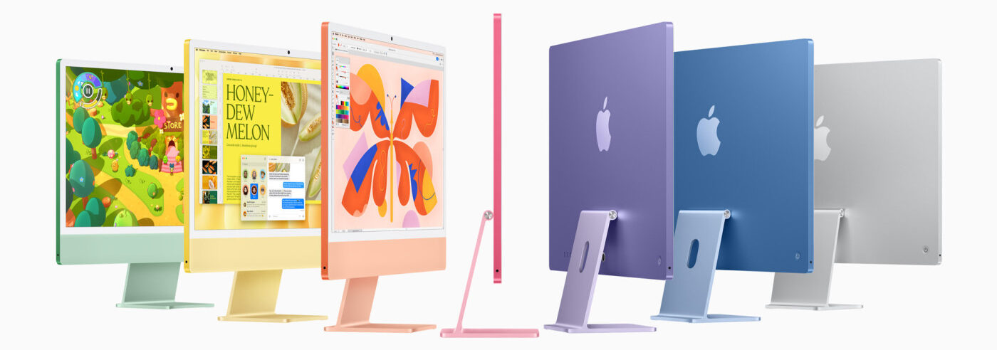 iMac M4 Coloris