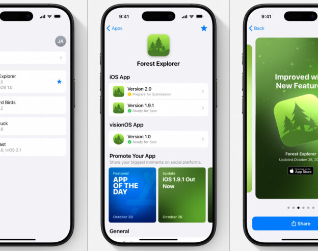 Image Apple propose App Store Connect 2.0 avec une nouvelle interface et des nouveautés