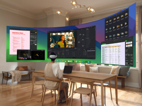 Image article visionOS 2.2 ajoute les modes large (Wide) et ultra-large (Ultrawide) pour l’écran virtuel du Mac