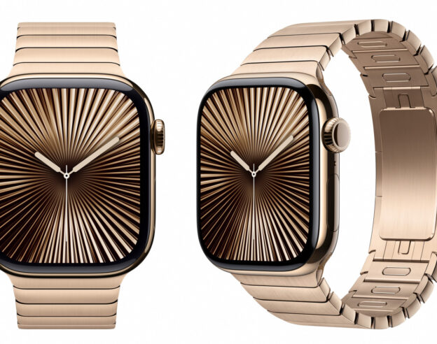 Image Apple Watch : Apple met en vente le bracelet à maillons couleur or pour 349€