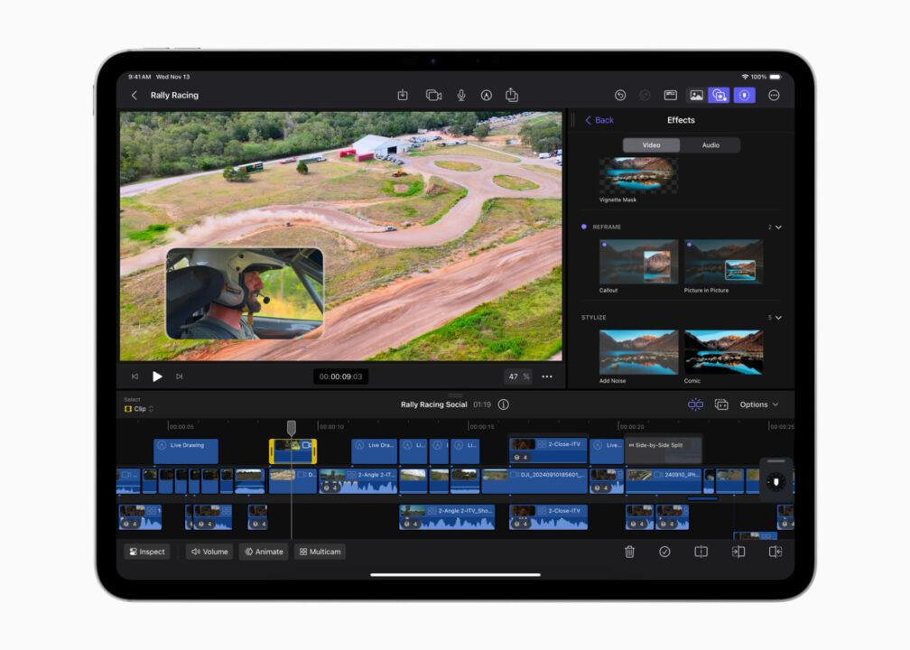 Final Cut Pro Application iPad