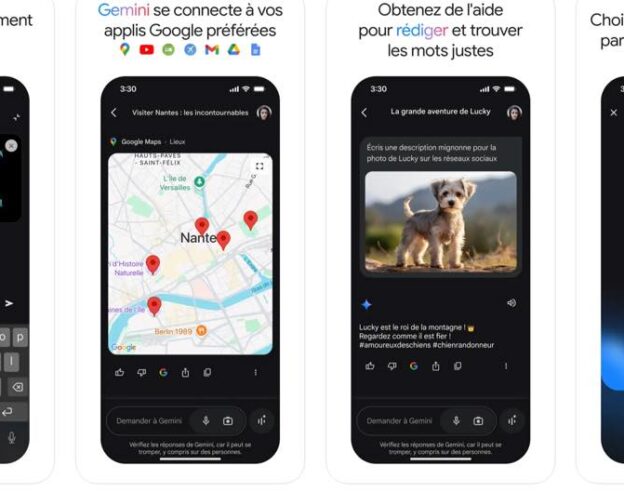 Image L’application Google sur iOS supprime Gemini