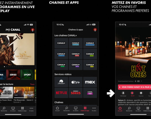 Image Canal+ ajoute la 4K HDR sur iPhone et iPad avec myCanal