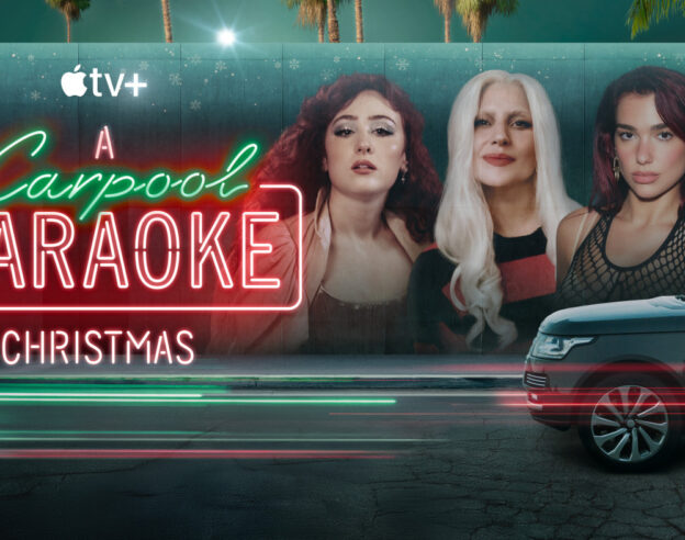 image de l'article Apple TV+ dévoile Carpool Karaoke spécial Noël avec Lady Gaga, Dua Lipa et Chappell Roan