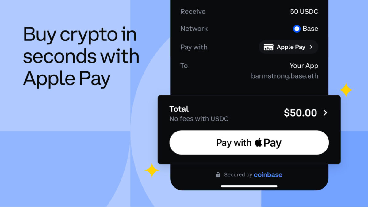 Coinbase Acheter Cryptomonnaies Apple Pay