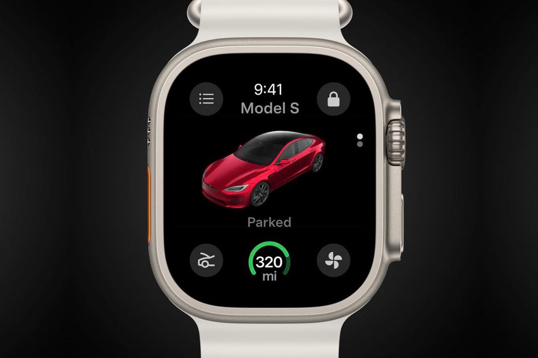 Tesla Apple Watch