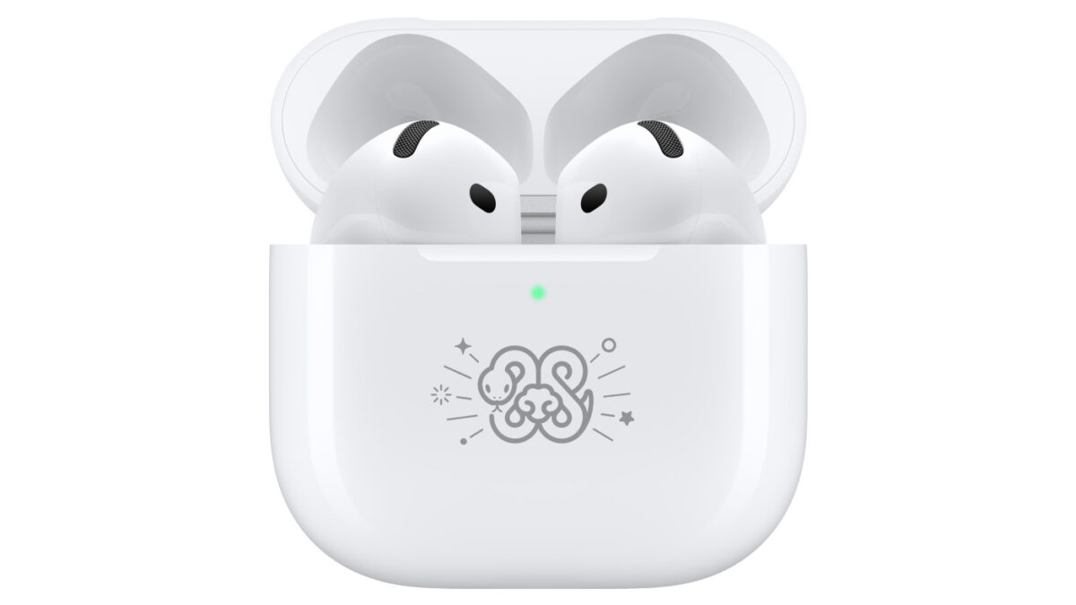 AirPods 4 Edition Speciale Logo Serpent