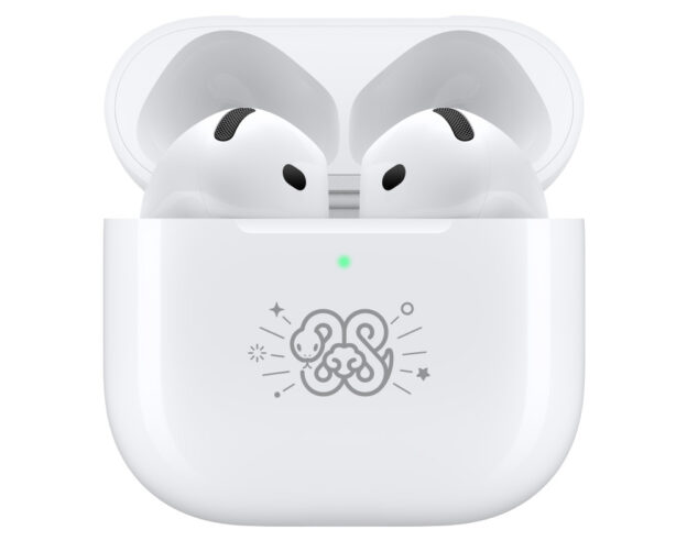 AirPods 4 Edition Speciale Logo Serpent