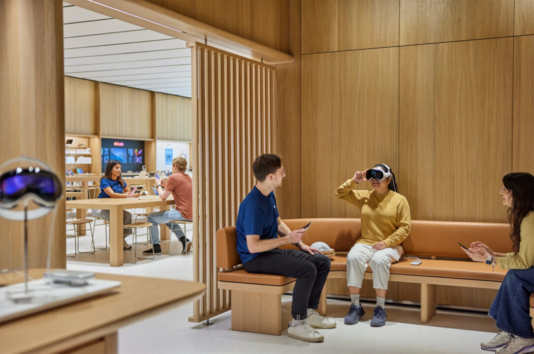 Apple Store Miami Worldcenter Espace Vision Pro