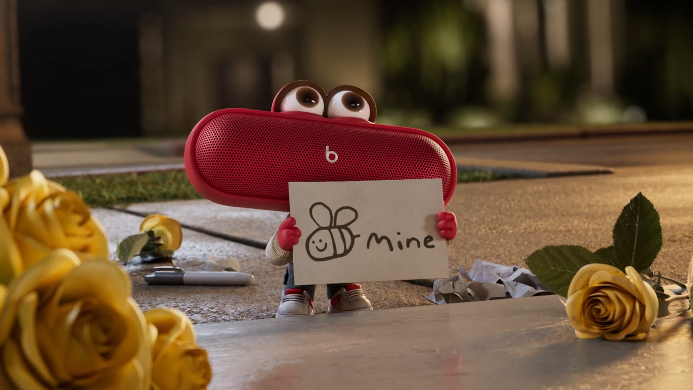 Apple diffuse une publicité pour la Beats Pill et la Saint-Valentin