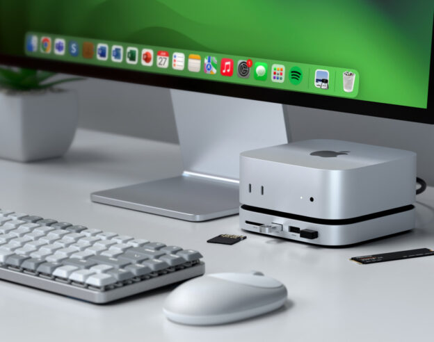 Image Avec son hub, Satechi « corrige » le problème du bouton d’alimentation du Mac mini M4 et ajoute des ports