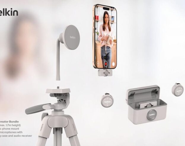 Image Stage Creator Bundle : Belkin présente un pack pour les créateurs de contenus travaillant avec l’iPhone