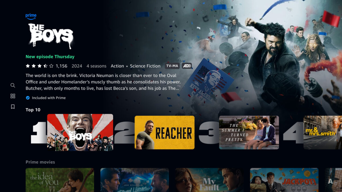 Amazon Prime Video Application Apple TV