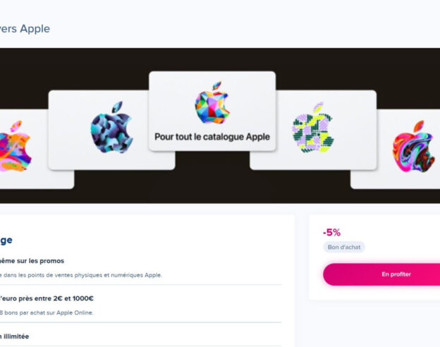 Image BoursoBank propose 5 % de réduction chez Apple (iPhone, AirPods, Mac, App Store…)