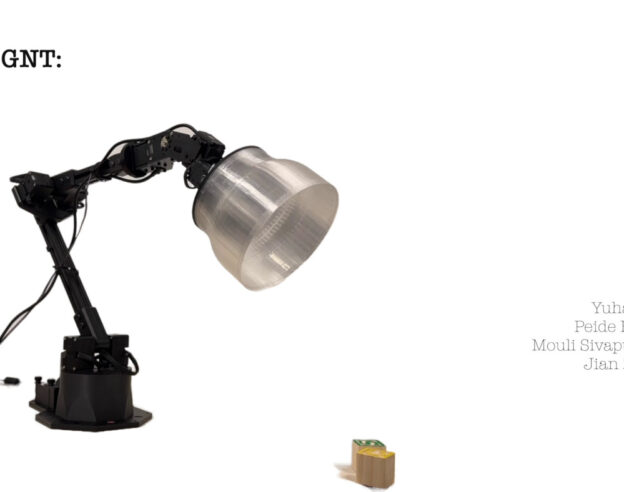 Prototype ELEGNT Robot Lampe Apple