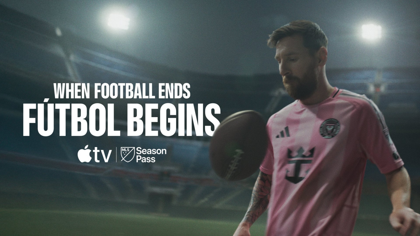 Football : Apple fait appel à Messi pour une pub du MLS Season Pass