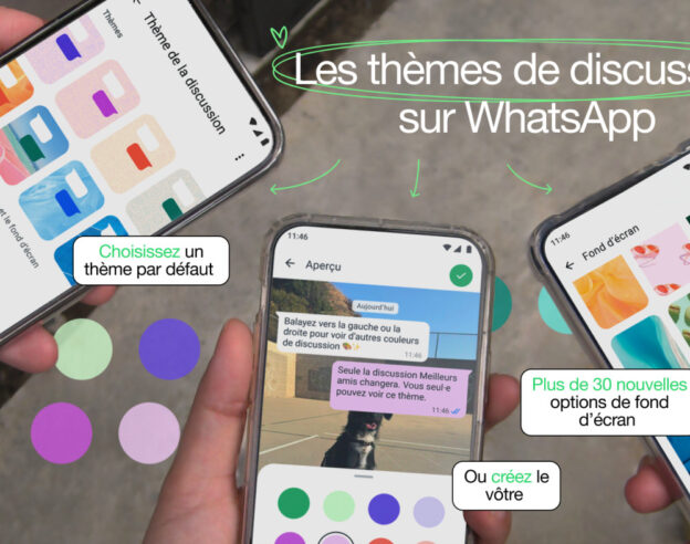 Image WhatsApp ajoute des thèmes pour des conversations colorées