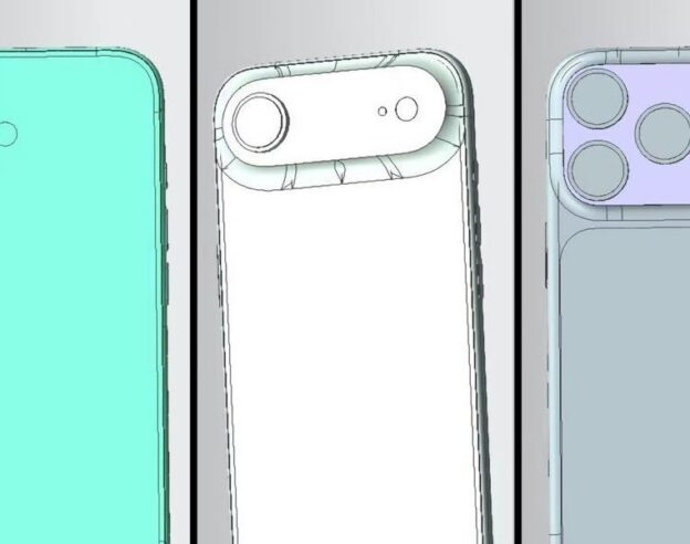 Image iPhone 17 : de nouveaux schémas CAO « confirment » les nouveaux design du bloc photo