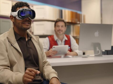 Image article L’Apple Vision Pro s’incruste chez l’américain Lowe’s