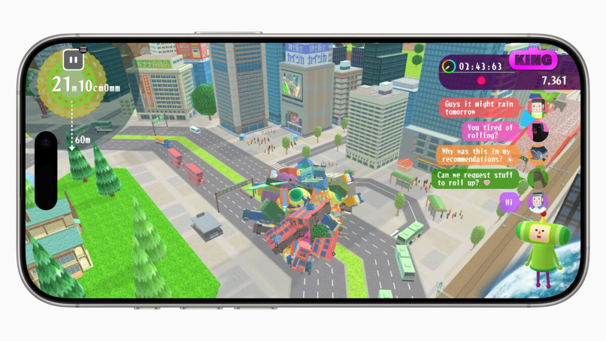 Katamari Damacy Rolling LIVE Jeu iPhone