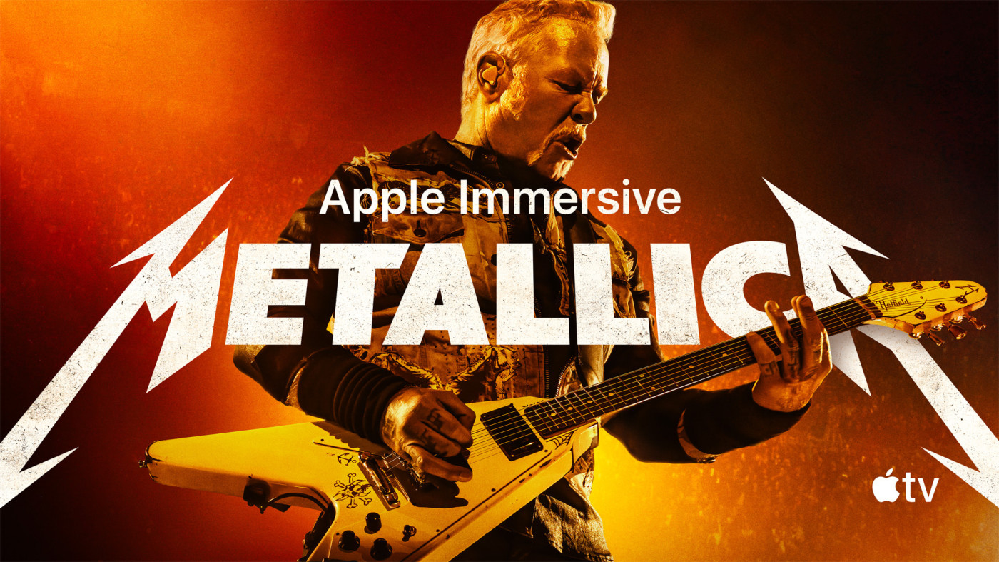 L’Apple Vision Pro va proposer un concert de Metallica en vidéo immersive