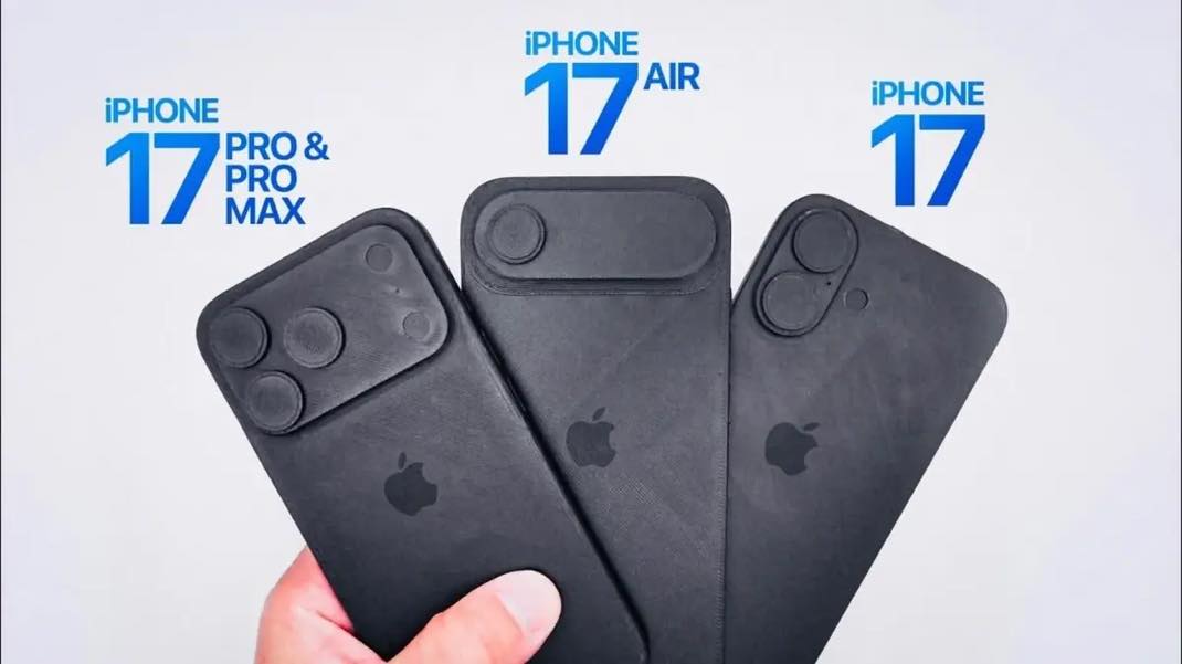 iPhone 17 : voici à quoi ressembleraient vraiment les prochains iPhone (impression 3D)