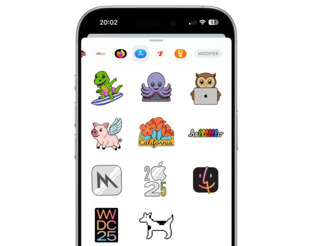 Image Apple met à jour son application Developer avec des autocollants avant la WWDC 2025