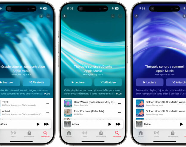 Image Apple Music s’associe à Universal Music pour une thérapie sonore et le bien-être