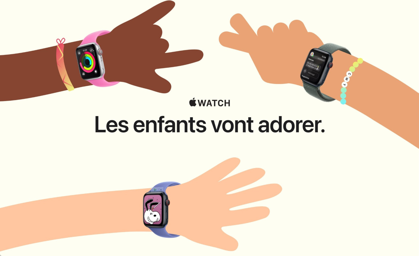 Apple montre l’intérêt de l’Apple Watch pour les enfants avec 3 publicités