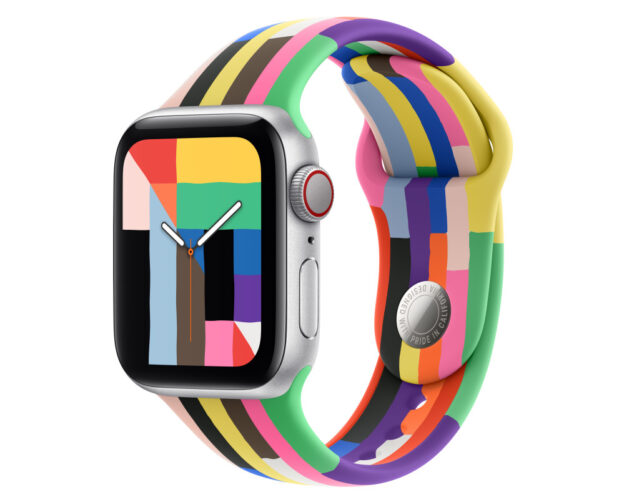 Image Le bracelet Apple Watch Pride 2025 est maintenant disponible dans les Apple Store