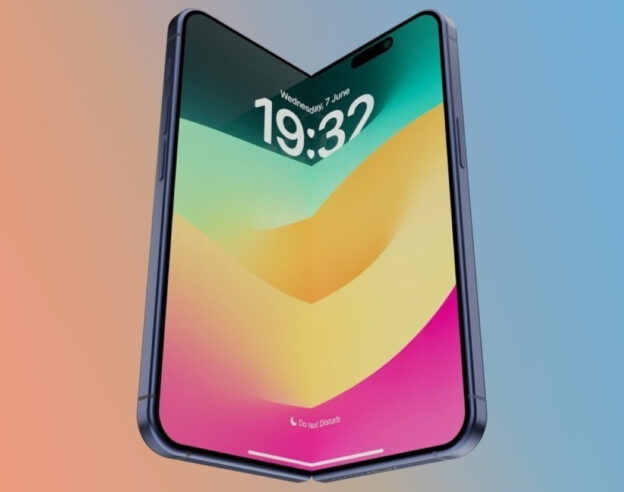 Image L’iPhone pliable aurait un trou sur l’écran extérieur pour accueillir le capteur photo