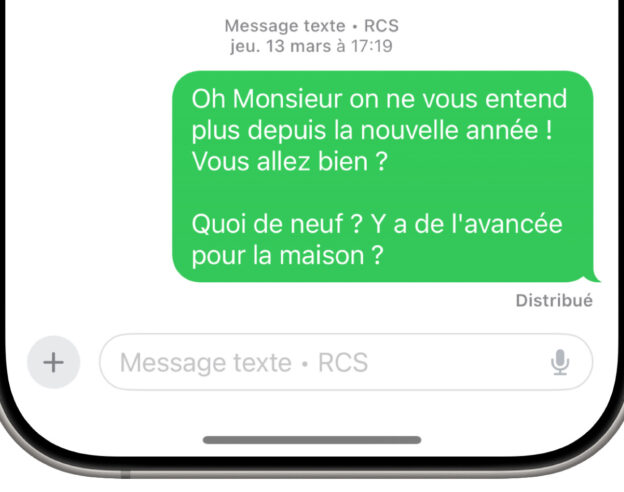 Image Depuis le support sur iPhone, le nombre de RCS envoyés s’envole aux États-Unis