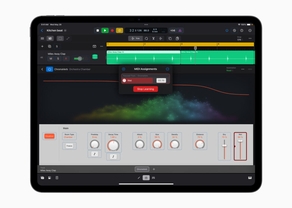 Logic Pro Application iPad Learn MIDI