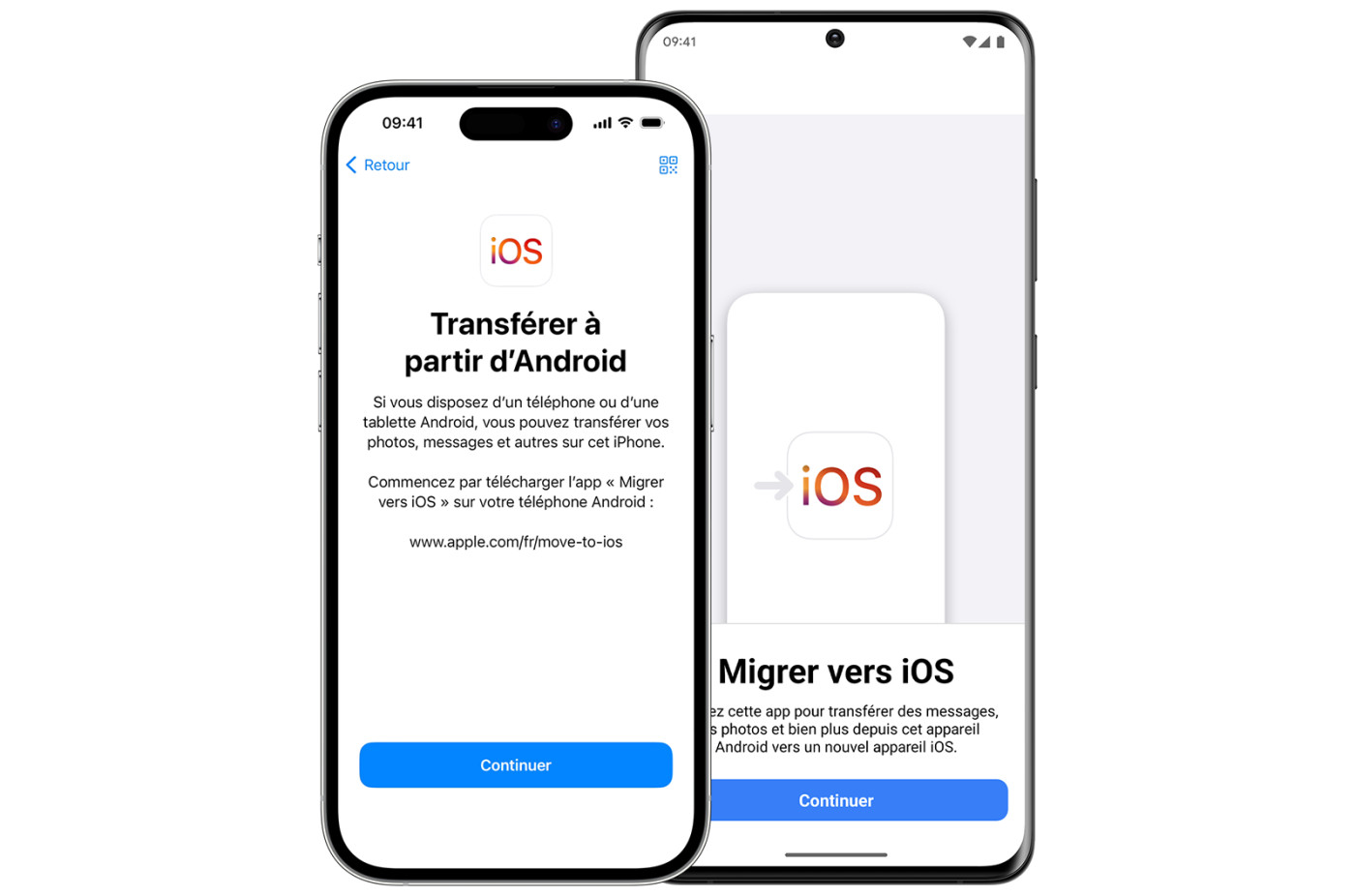 L’app Android « Migrer vers iOS » d’Apple améliore la vitesse de transfert des données