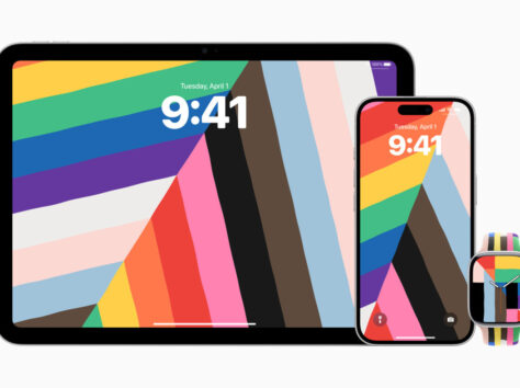 Image article Apple dévoile le bracelet Pride 2025 pour l’Apple Watch et des fonds d’écran iPhone/iPad
