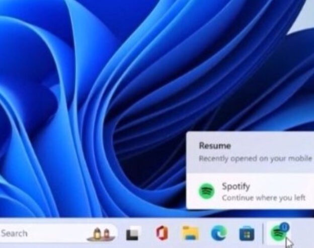 Image Windows 11 va proposer un équivalent de la fonction Handoff de macOS