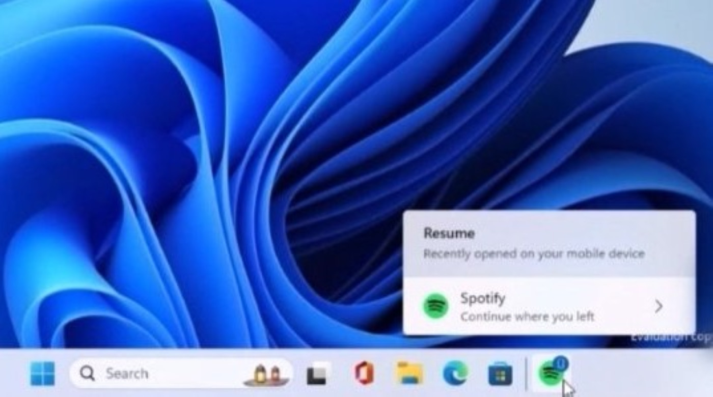 Windows 11 va proposer un équivalent de la fonction Handoff de macOS